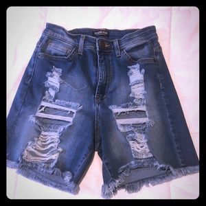 Jean shorts